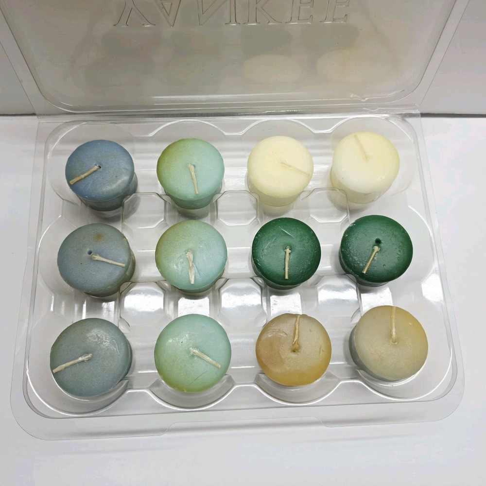 Yankee Candle Votive Sampler 12 Mixed Pack, 1.75oz, Vintage Retired Scents